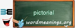 WordMeaning blackboard for pictorial